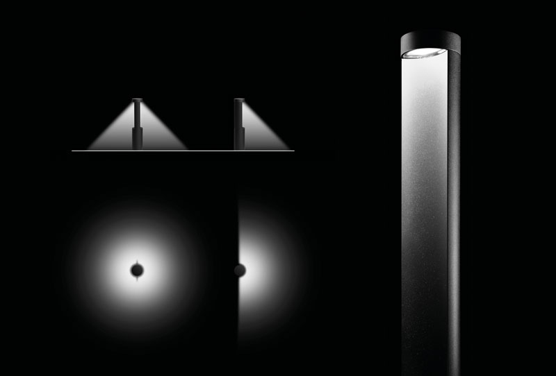 Stick Bollard, Simes, Alphalight, iluminación exterior