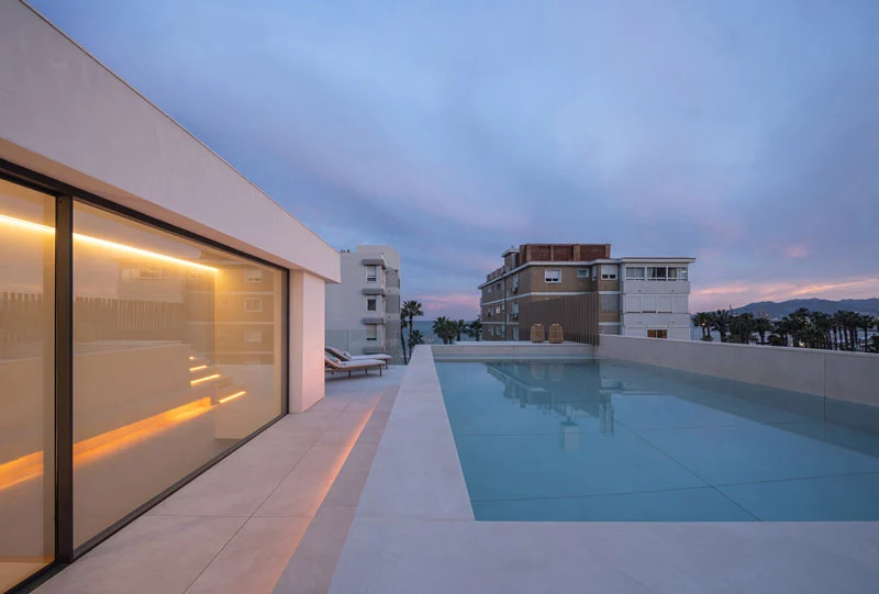 Casa-Pintor-Sorolla-iluminacion-06 Casa Pintor Sorolla, Málaga, iluminación, Frepi Lighting, BIG Architectural Lighting